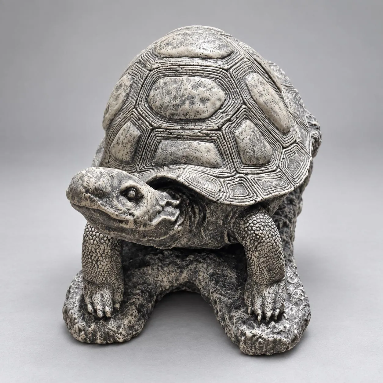 17″ Garden Turtle Statue, Hand-Painted Concrete, photo 5 of 6