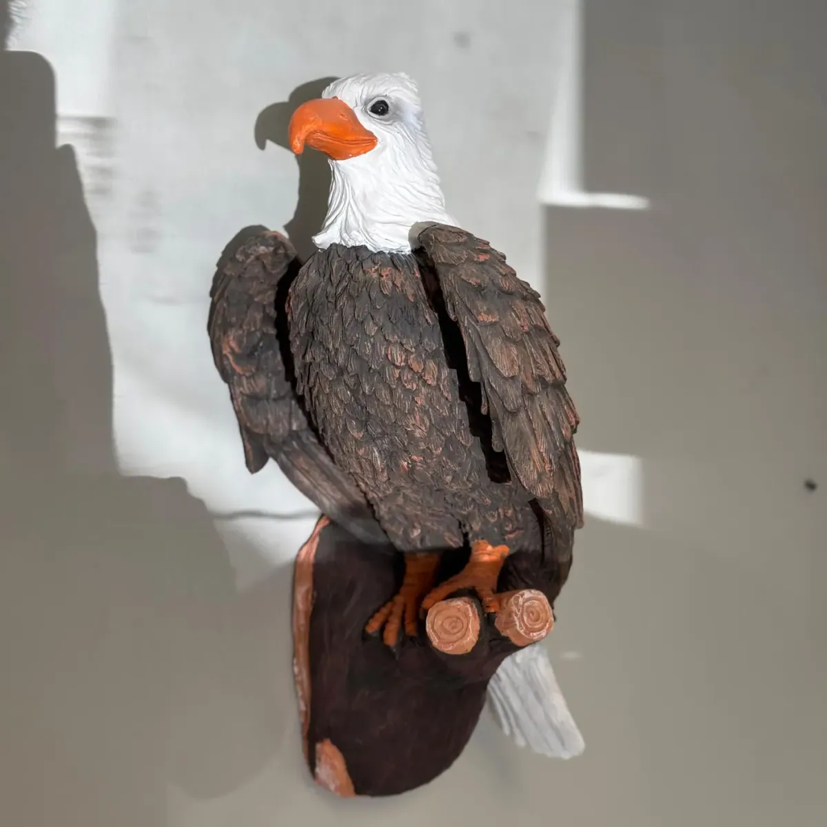 20″ Bald Eagle Statue, Cast Resin, photo 3 of 10