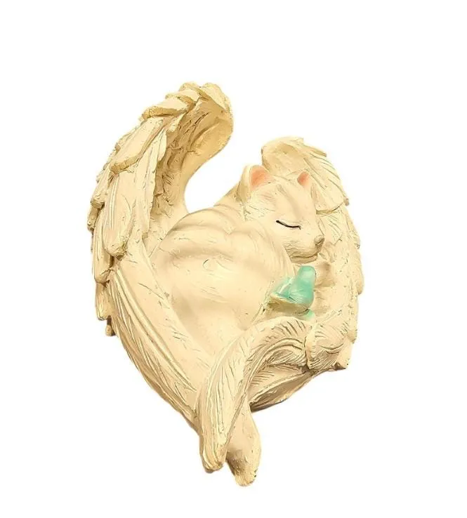 9″ Sleeping Cat Memorial, Cast Resin, photo 2 of 9
