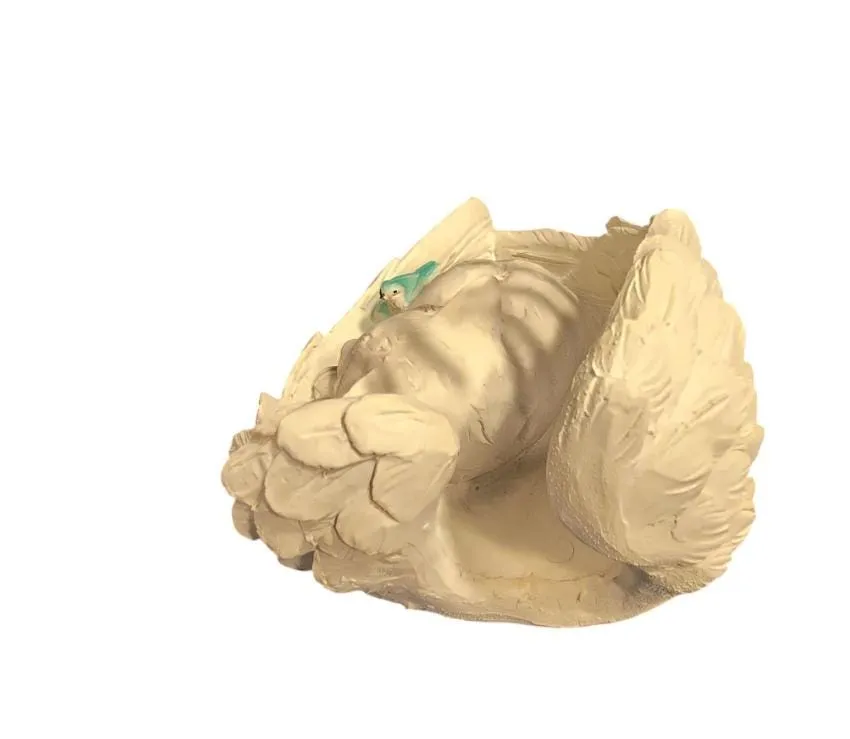 9″ Sleeping Cat Memorial, Cast Resin, photo 4 of 9