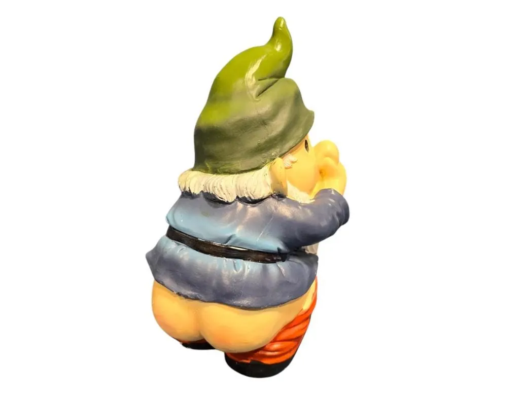 Farting Gnome Garden Statue, Cast Resin, photo 5 of 9