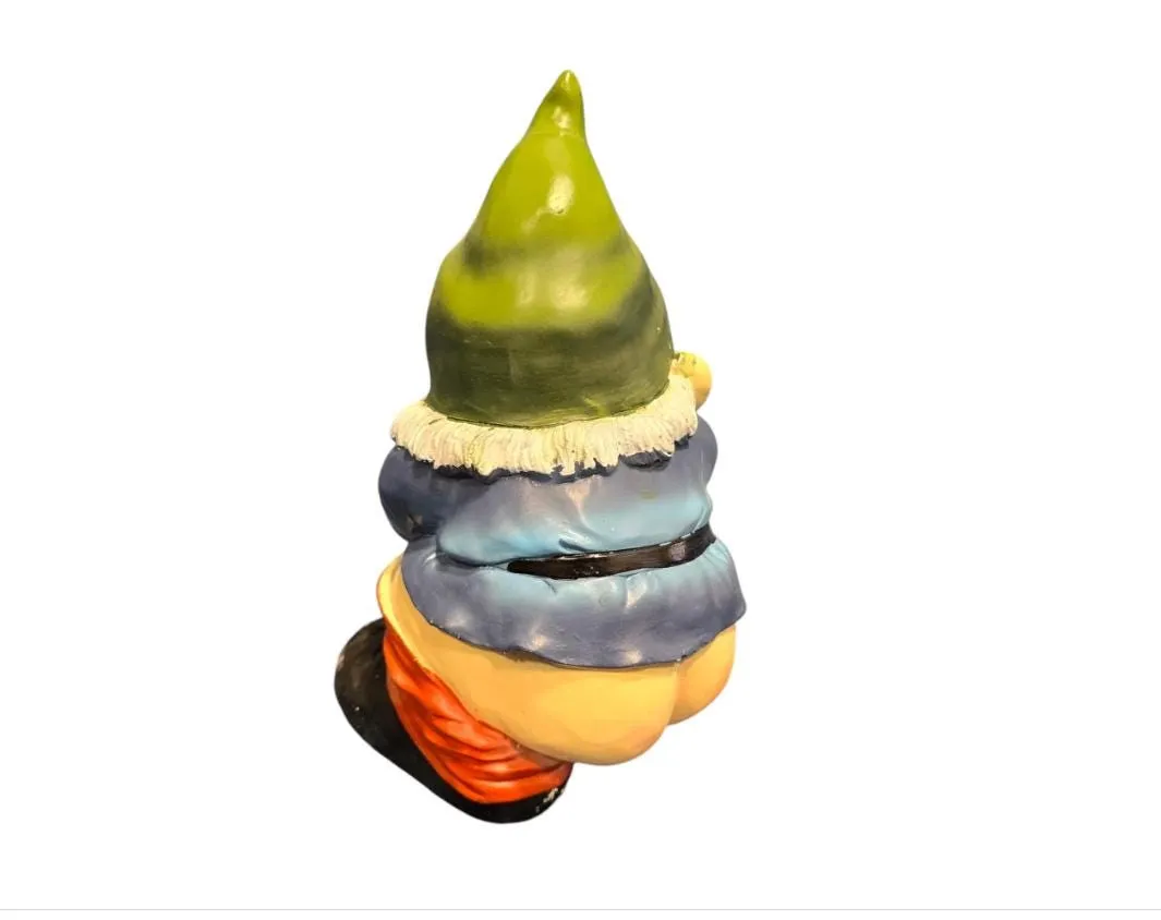Farting Gnome Garden Statue, Cast Resin, photo 6 of 9