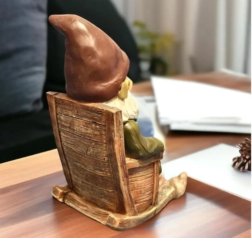 Grandpa Gnome Garden Statue, Cast Resin, photo 2 of 5