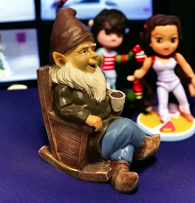 Grandpa Gnome Garden Statue, Cast Resin, photo 5 of 5