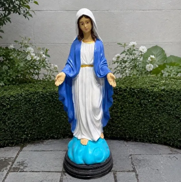 4 ft Virgin Mary Statue, Solid Concrete, photo 4 of 7