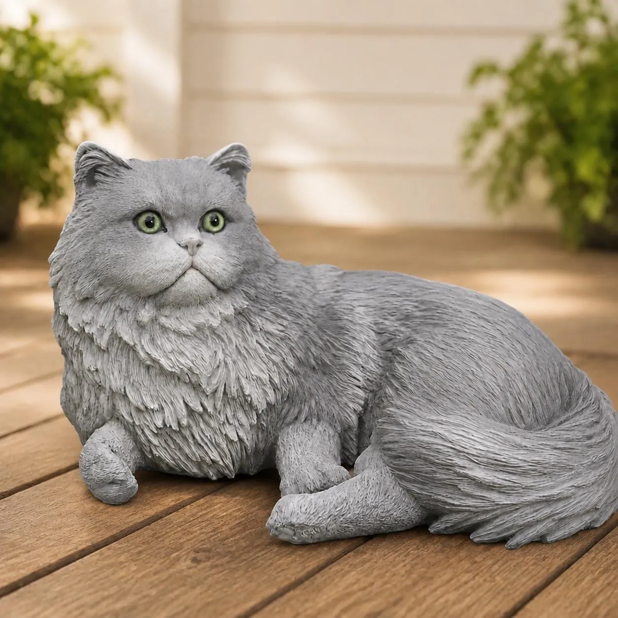 6″ Persian Cat, Solid Concrete, photo 5 of 7