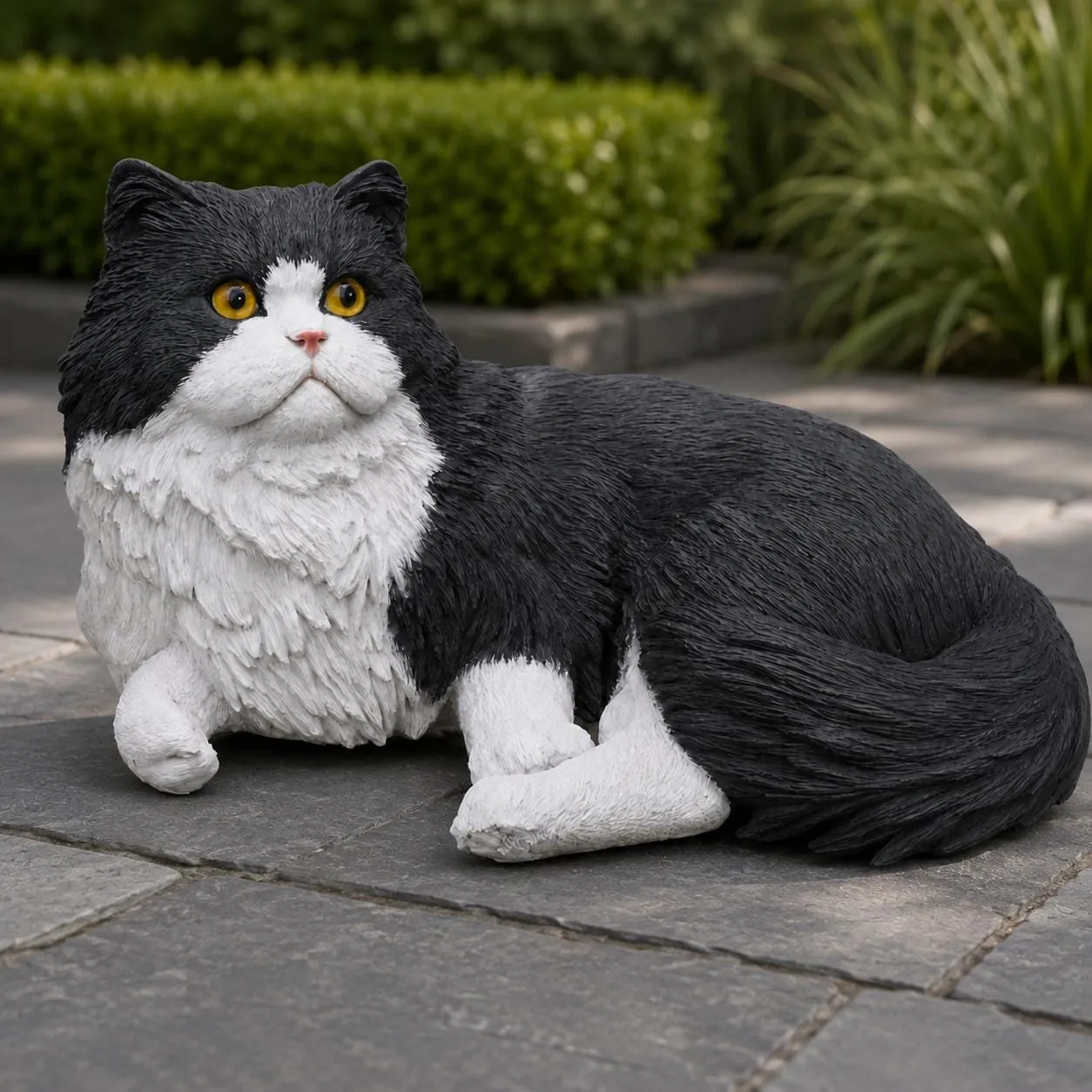 6″ Persian Cat, Solid Concrete, photo 6 of 7