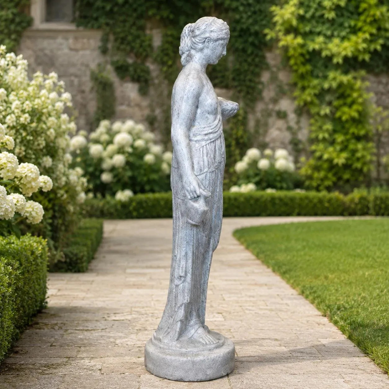 Hebe Greek Goddess Statue, Solid Concrete, photo 7 of 9