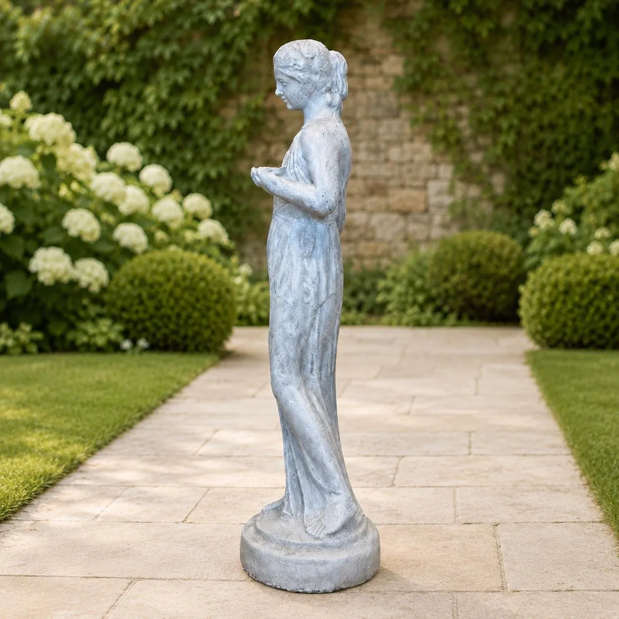 Hebe Greek Goddess Statue, Solid Concrete, photo 8 of 9