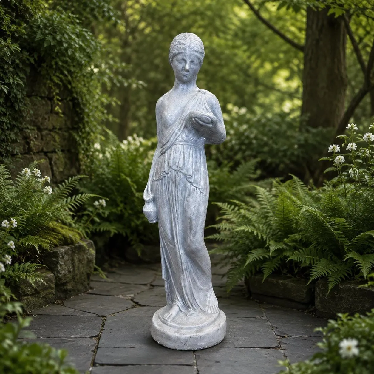 Hebe Greek Goddess Statue, Solid Concrete, photo 9 of 9