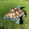 large turtle statue made out of solid concrete