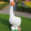 19" Cement porch Goose Statue