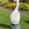 19" Cement porch Goose Statue