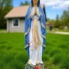 32" Concrete Virgin Mary Statue
