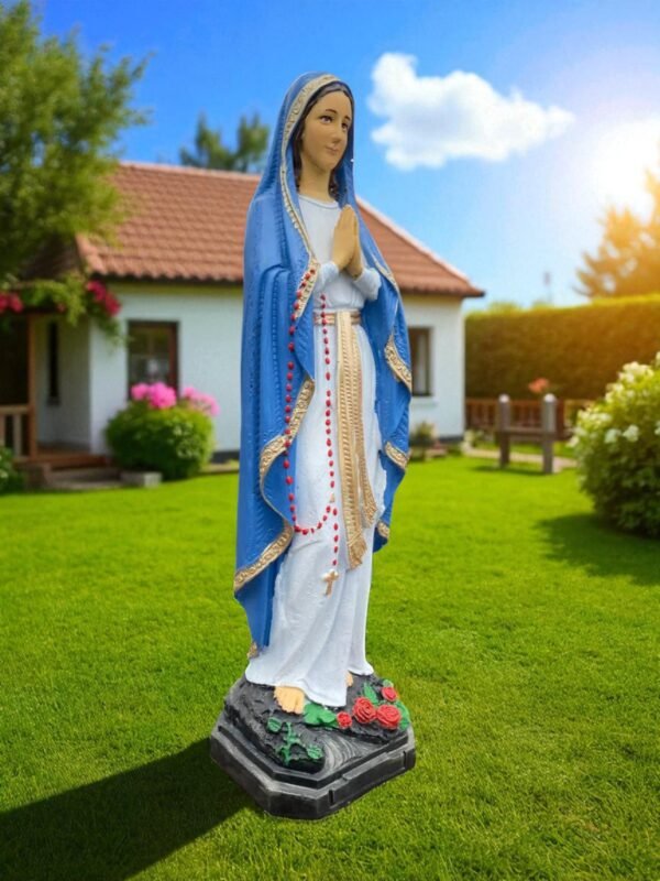 32" Concrete Virgin Mary Statue