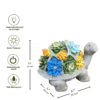 8" Solar Turtle Statue