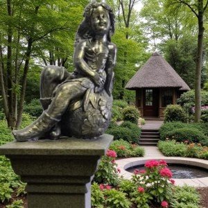 20240622_133124-300x300-Photoroom 21" Concrete Angel with Wings Statue, Modern Home Decor, Garden Decor, Home Decor All Occasion gift, outdoor concrete garden statues