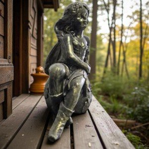 20240622_133134-300x300-Photoroom 21" Concrete Angel with Wings Statue, Modern Home Decor, Garden Decor, Home Decor All Occasion gift, outdoor concrete garden statues