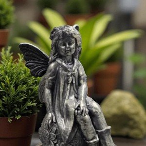 20240622_133344-300x300-Photoroom 21" Concrete Angel with Wings Statue, Modern Home Decor, Garden Decor, Home Decor All Occasion gift, outdoor concrete garden statues