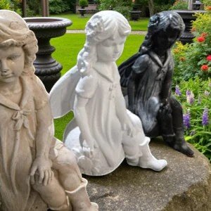 20241230_162511-300x300-Photoroom 21" Concrete Angel with Wings Statue, Modern Home Decor, Garden Decor, Home Decor All Occasion gift, outdoor concrete garden statues