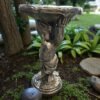 24" Concrete Birdbath Sculptor, finest stone finish, Outdoor Garden Figurine, Garden Decor,  birthday gifts, all occasions gift