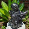 24" Concrete Sitting Angel with Wings Statue, Modern Home Decor, Garden Decor, Home Decor All Occasion gift, outdoor concrete garden statues