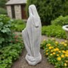 Large 33" Concrete Virgin Mary Statue, Outdoor Statues finest stone finish, home decor, Christmas gifts, Mother's Day gifts home gift