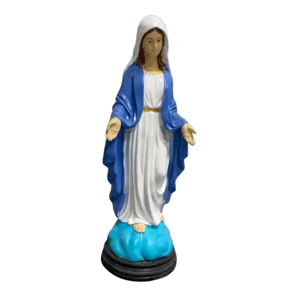 4 Ft Virgin Mary Concrete Statue