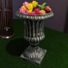 25" Large Solid Concrete Rosenstein Urn Planter, Outdoor Garden Decor , Outdoor Concrete statues, solid Concrete flower pot