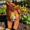 22" Solid concrete sitting Mother Deer Statue, Modern Home Decor, Garden Decor, Home Decor Mothers day gift's birthdays gift outdoor statues