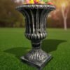 25" Large Solid Concrete Rosenstein Urn Planter, Outdoor Garden Decor , Outdoor Concrete statues, solid Concrete flower pot