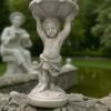 24" Concrete Birdbath Sculptor, finest stone finish, Outdoor Garden Figurine, Garden Decor,  birthday gifts, all occasions gift