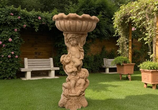 il_fullxfull.6334524598_pagn-Photoroom Baroque Cherubs Bird Bath 4Ft CONCRETE Baby Angels Statue, Sculpture, Free Customization, Free Paints, Art Sculpture