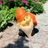 Ur Home Decor Funny Mooning Gnome – 7" Outdoor Garden Statue, Hilarious Gnome Gift