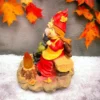 Camping Couple Gnomes – Solar Lantern Garden Statue, Fall Season Gift for Grandpa and grandma. Maybe girlfriend gift (Growing up together)