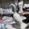 Screenshot 2026-07-24 154940 Heavy Concrete Porch Goose Statue, 20 Inch Cement Dress Up Goose, Outdoor Garden Yard Decor, Hand Painted or Unpainted Goose Gift