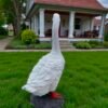 WhatsApp Image 2026-07-w23 at 11.42.30 PM Heavy Concrete Porch Goose Statue, 20 Inch Cement Dress Up Goose, Outdoor Garden Yard Decor, Hand Painted or Unpainted Goose Gift